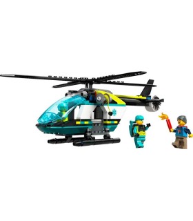 Helicóptero De Rescate Lego 60403 | La Granota