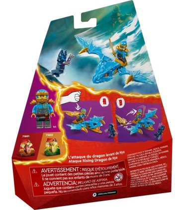 Ataque Rising Dragon De Nya Lego 71802 | La Granota