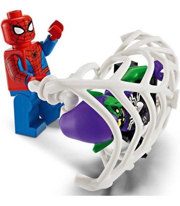 Coche De Carreras De Spider-Man Y Duende Verde Venomizado Lego 76279