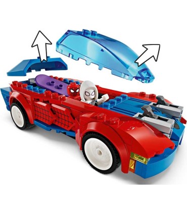 Coche De Carreras De Spider-Man Y Duende Verde Venomizado Lego 76279