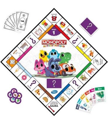 Juego Monopoly Junior Hasbro | Juegos de mesa en La Granota
