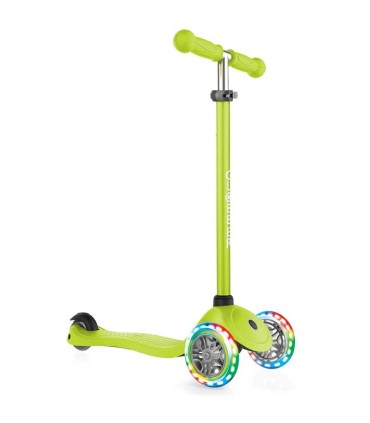 Patinete Globber Primo Lights Verde Lima | La Granota