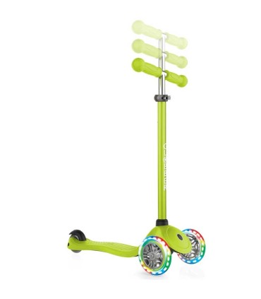 Patinete Globber Primo Lights Verde Lima | La Granota