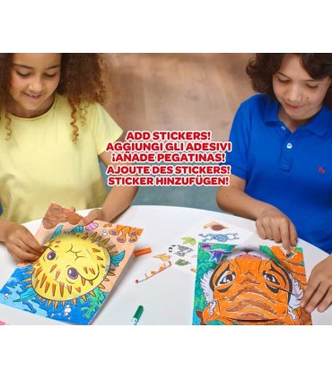 Set De Actividades Color Pops 3D Mundo Marino Crayola | La Granota