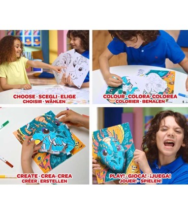 Set De Actividades Color Pops 3D Mundo Marino Crayola | La Granota