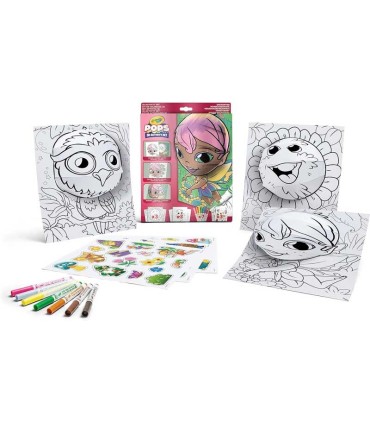 Set De Actividades Color Pops 3D Personajes Mágicos Crayola | La Granota
