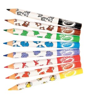 Lápices de Colores Decorados Jumbo Crayola 8 Unidades | La Granota