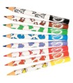 Lápices de Colores Decorados Jumbo 8 Unidades
