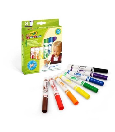 Rotuladores Lavables Crayola 8 Unidades | La Granota