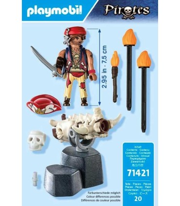 Artillero Pirata Playmobil 71421 | La Granota