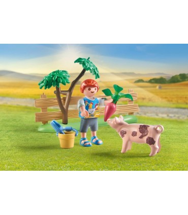 Huerto Con Abuelos Playmobil 71443 | La Granota