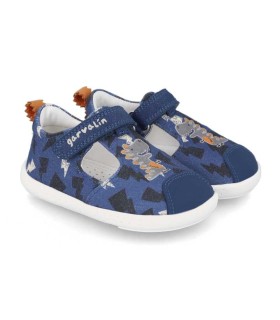 Lonas Blanditas Garvalín Azul Estampado