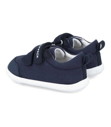 Zapatillas Lona Blanditas Garvalín Azul Marino | La Granota