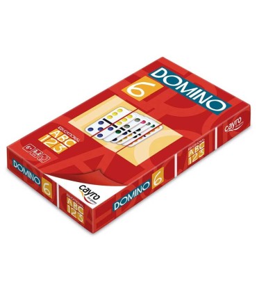 Juego Dominó 6 Puntos Color Cayro | Juegos de mesa en La Granota