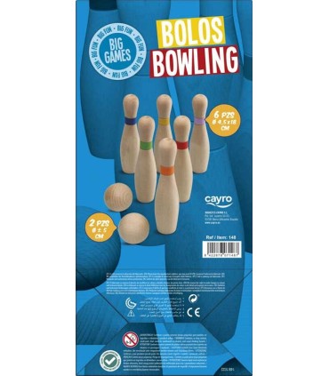 Bolos De Madera Cayro | La Granota