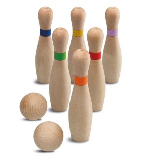 Bolos De Madera Cayro | La Granota