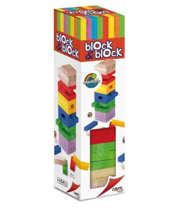 Juego Block & Block Colors Cayro | La Granota