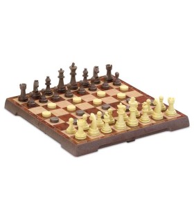 Ajedrez Damas Magnético Mediano Cayro | La Granota