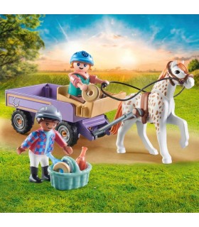 Carruaje Con Poni Playmobil Horses Of Waterfall 71496 | La Granota