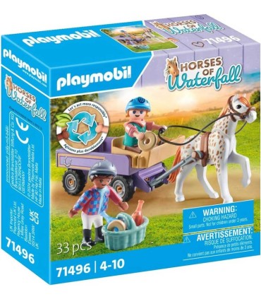 Carruaje Con Poni Playmobil Horses Of Waterfall 71496 | La Granota