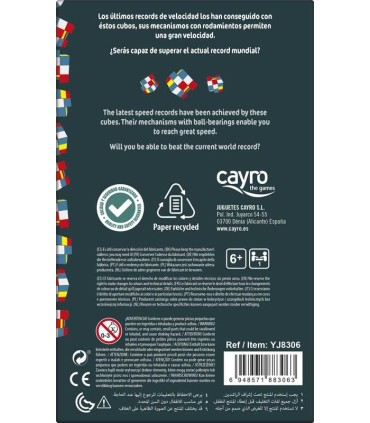 Cubo GuanLong 3 X 3 X 3 | Juegos de ingenio y habilidad en La Granota