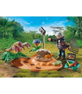 Nido De Estegosaurio Con Ladrón De Huevos Playmobil 71526 | La Granota