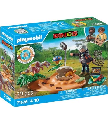 Nido De Estegosaurio Con Ladrón De Huevos Playmobil 71526 | La Granota