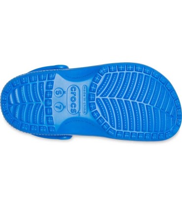 Zueco Crocs Classic Clog Blue Bolt Niños | La Granota