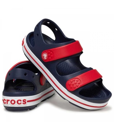 Sandalia Crocs Crocband Cruiser K Navy Red | La Granota