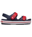 Sandalia Crocs Crocband Cruiser K Navy Red