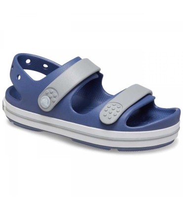 Sandalia Crocs Crocband Cruiser K Bijou Blue Light Grey | La Granota