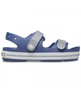 Sandalia Crocs Crocband Cruiser K Bijou Blue Light Grey | La Granota
