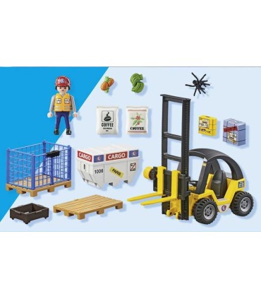Carretilla Elevadora Playmobil 71528 | La granota