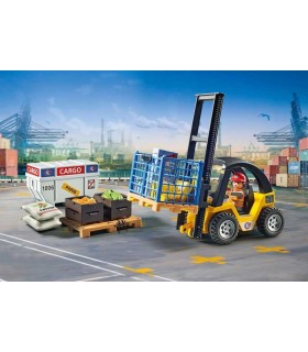Carretilla Elevadora Playmobil 71528 | La granota