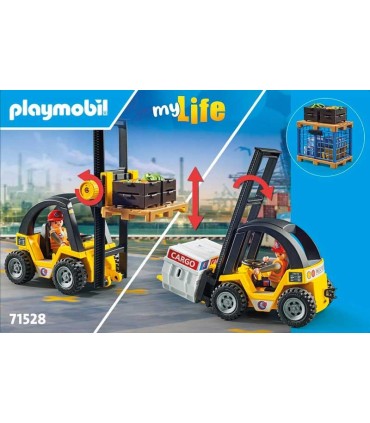 Carretilla Elevadora Playmobil 71528 | La granota