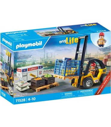 Carretilla Elevadora Playmobil 71528 | La granota