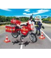 Moto De Bomberos Playmobil 71466