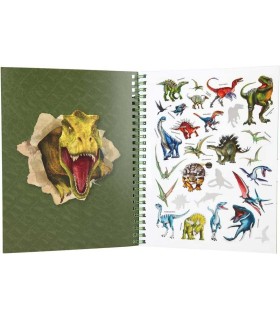 Dino World Libro De Colorear Con Lápices De Colores