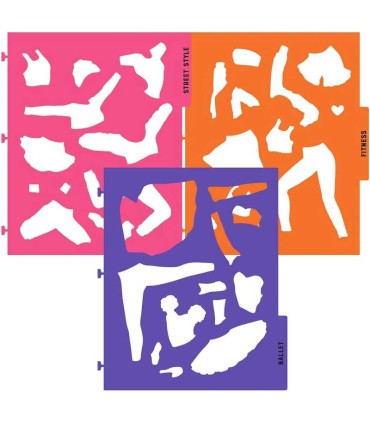 TOPModel Cuaderno Para Colorear Dance | La Granota