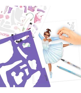 TOPModel Cuaderno Para Colorear Dance
