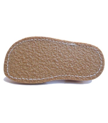 Sandalia Manguito Barefoot Glitter Rosa | La Granota