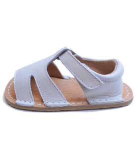 Sandalia Alegría Barefoot Blanco | La Granota