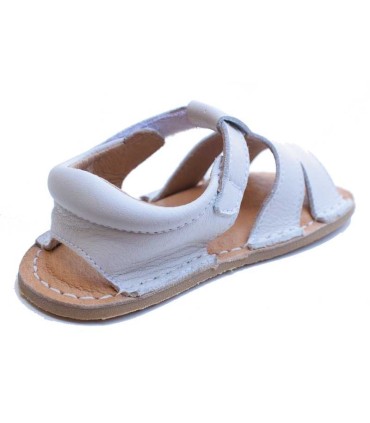 Sandalia Alegría Barefoot Blanco | La Granota