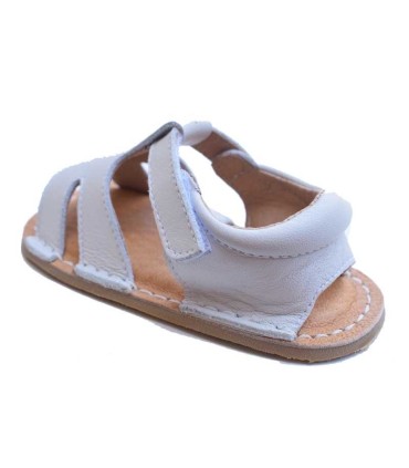 Sandalia Alegría Barefoot Blanco | La Granota