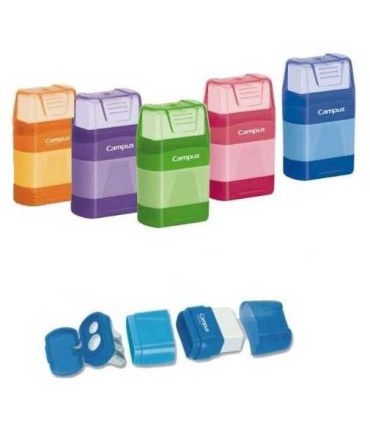 Afilalápices con Goma Y Depósito | La Granota