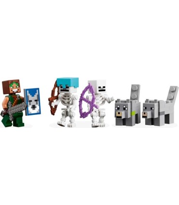 La Fortaleza-Lobo Lego Minecraft 21261 | La Granota