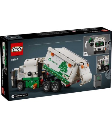 Camión De Residuos Mack LR Electric Lego Technic 42167 | La Granota
