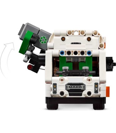 Camión De Residuos Mack LR Electric Lego Technic 42167 | La Granota