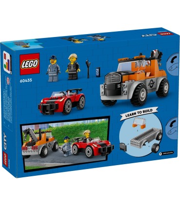 Camión Grúa Y Reparación Del Deportivo Lego City 60435 | La Granota