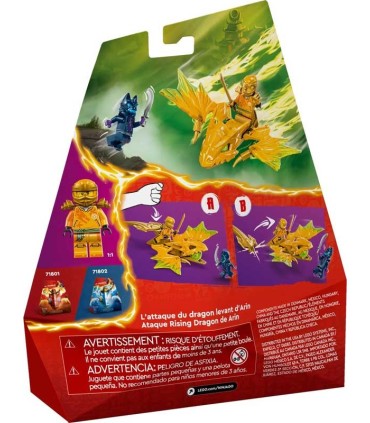 Ataque Rising Dragón De Arin Lego Ninjago 71803 | La granota